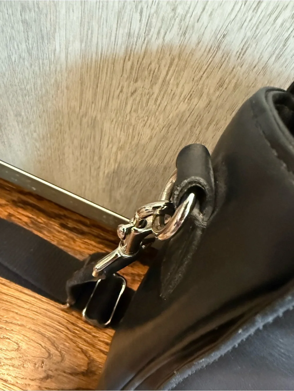 Coach Leather Briefcase Lexington Black Style K1E-5334 Vintage